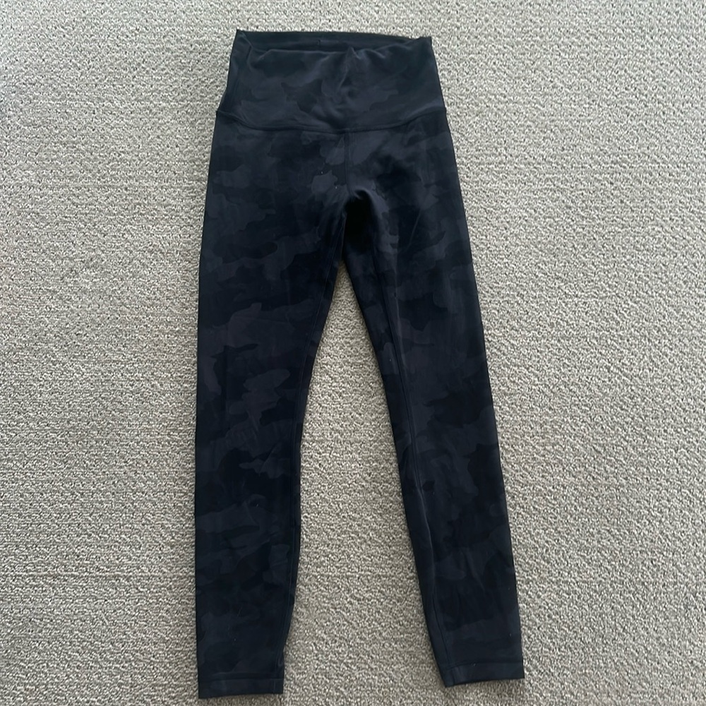 High rise camo lululemon leggings